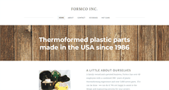 Desktop Screenshot of formcoinc.com